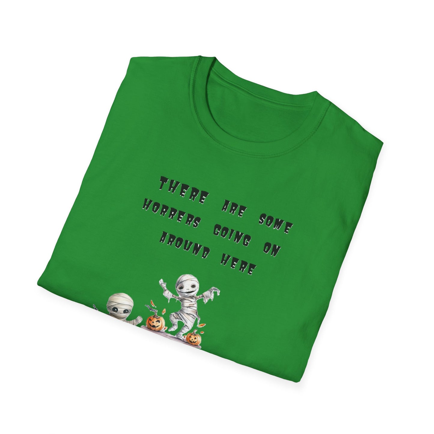 T-Shirt Halloween Graphic T-Shirt Spooky Season Tee Unisex Soft Style Shirt Retro Halloween Gift Fall Fashion Cute Halloween Design
