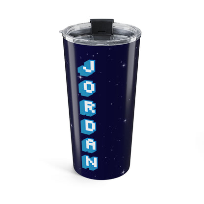 Tumbler Personalized Gamer Tumbler 20oz – Customizable Travel Mug with Game Controller Design