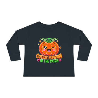Cutest Pumpkin in the Patch Toddler Long Sleeve Tee