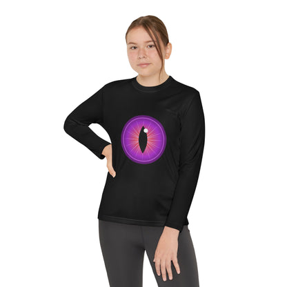 T-Shirt Youth Long Sleeve Monster-Inspired Tee Fun Shirt for Kids Perfect for Halloween Costume Wear Everyday Comfort Cool Graphic T