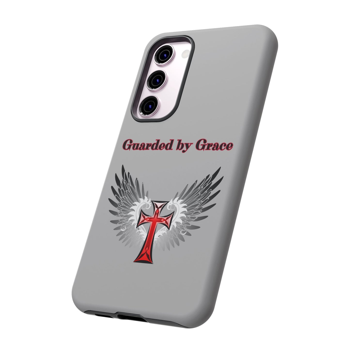 Cell Phone Case with Guardian Angel Design Tough Cases for Protection Spiritual Gifts Unique Accessories Personalized Tech
