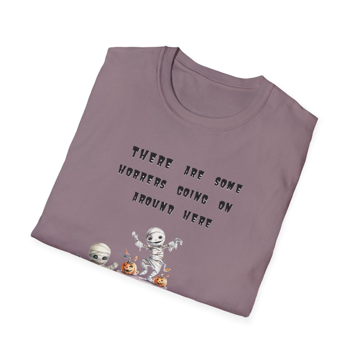 T-Shirt Halloween Graphic T-Shirt Spooky Season Tee Unisex Soft Style Shirt Retro Halloween Gift Fall Fashion Cute Halloween Design