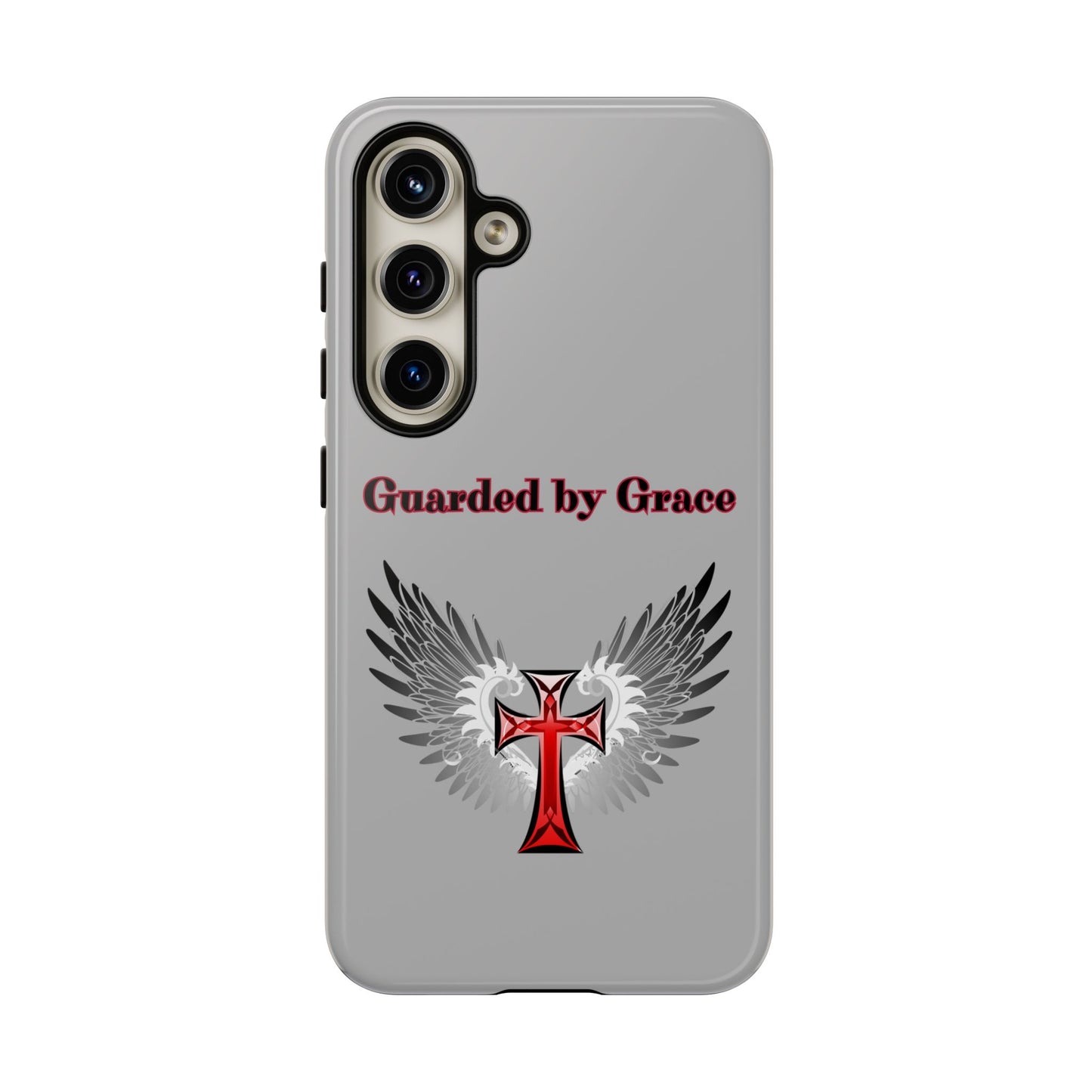 Cell Phone Case with Guardian Angel Design Tough Cases for Protection Spiritual Gifts Unique Accessories Personalized Tech