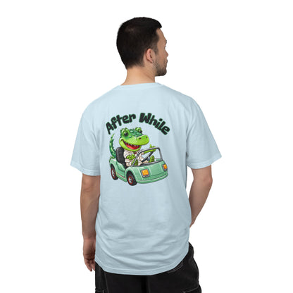 Later Gator After While Gator T-Shirt Cute Cartoon Alligator Scooter Tee Gift