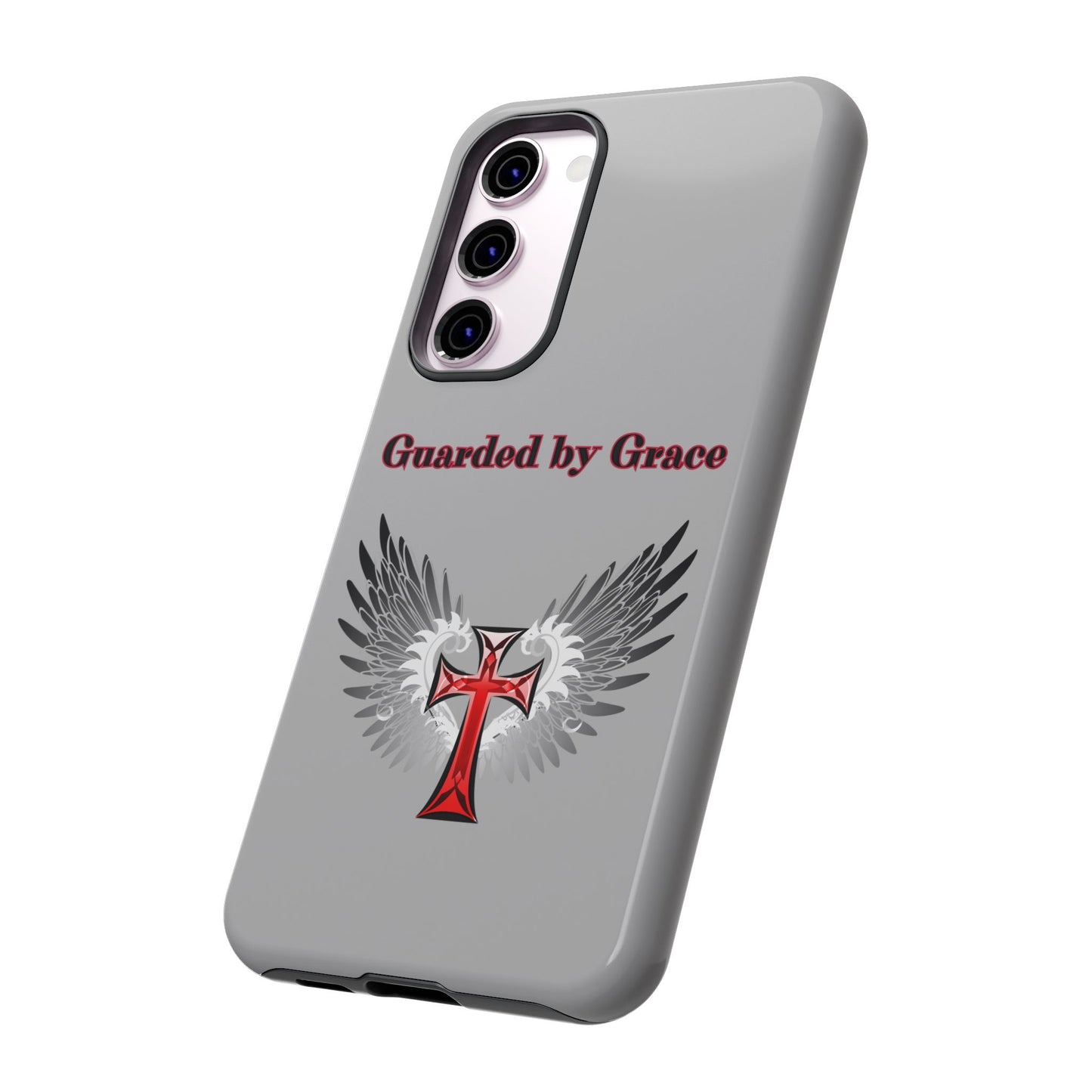 Cell Phone Case with Guardian Angel Design Tough Cases for Protection Spiritual Gifts Unique Accessories Personalized Tech