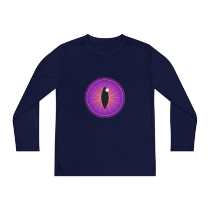 T-Shirt Youth Long Sleeve Monster-Inspired Tee Fun Shirt for Kids Perfect for Halloween Costume Wear Everyday Comfort Cool Graphic T