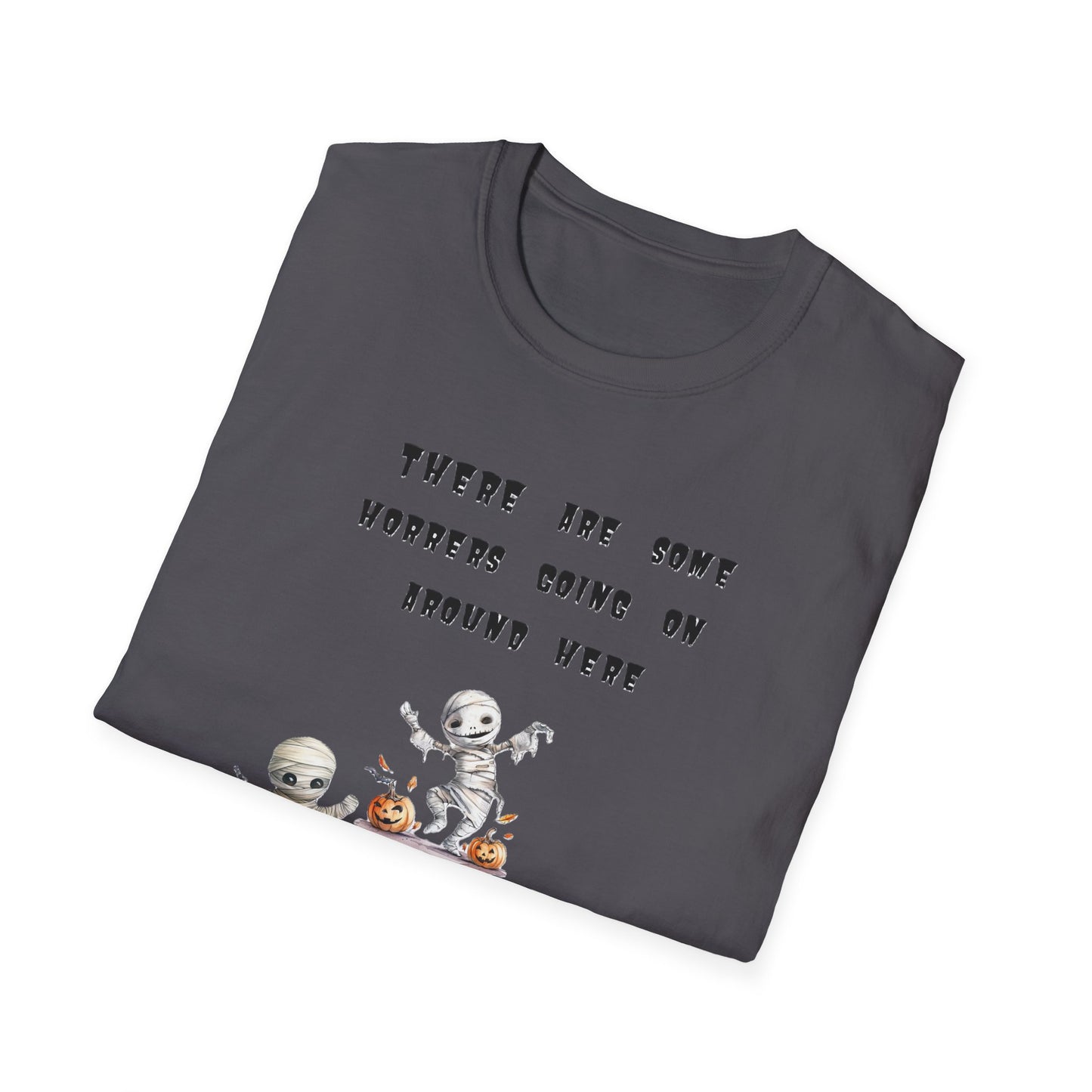 T-Shirt Halloween Graphic T-Shirt Spooky Season Tee Unisex Soft Style Shirt Retro Halloween Gift Fall Fashion Cute Halloween Design