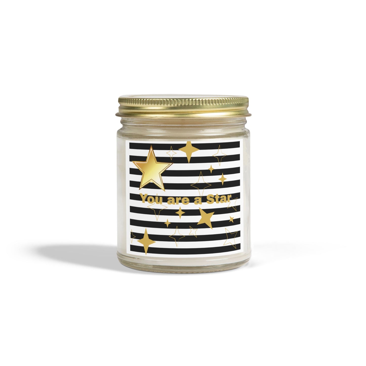 Starry Night Scented Candle - Coconut Apricot Wax Cozy Home Decor Gift for Her Relaxation Aromatherapy Birthday Gift Fragrant Tranquil Ambiance