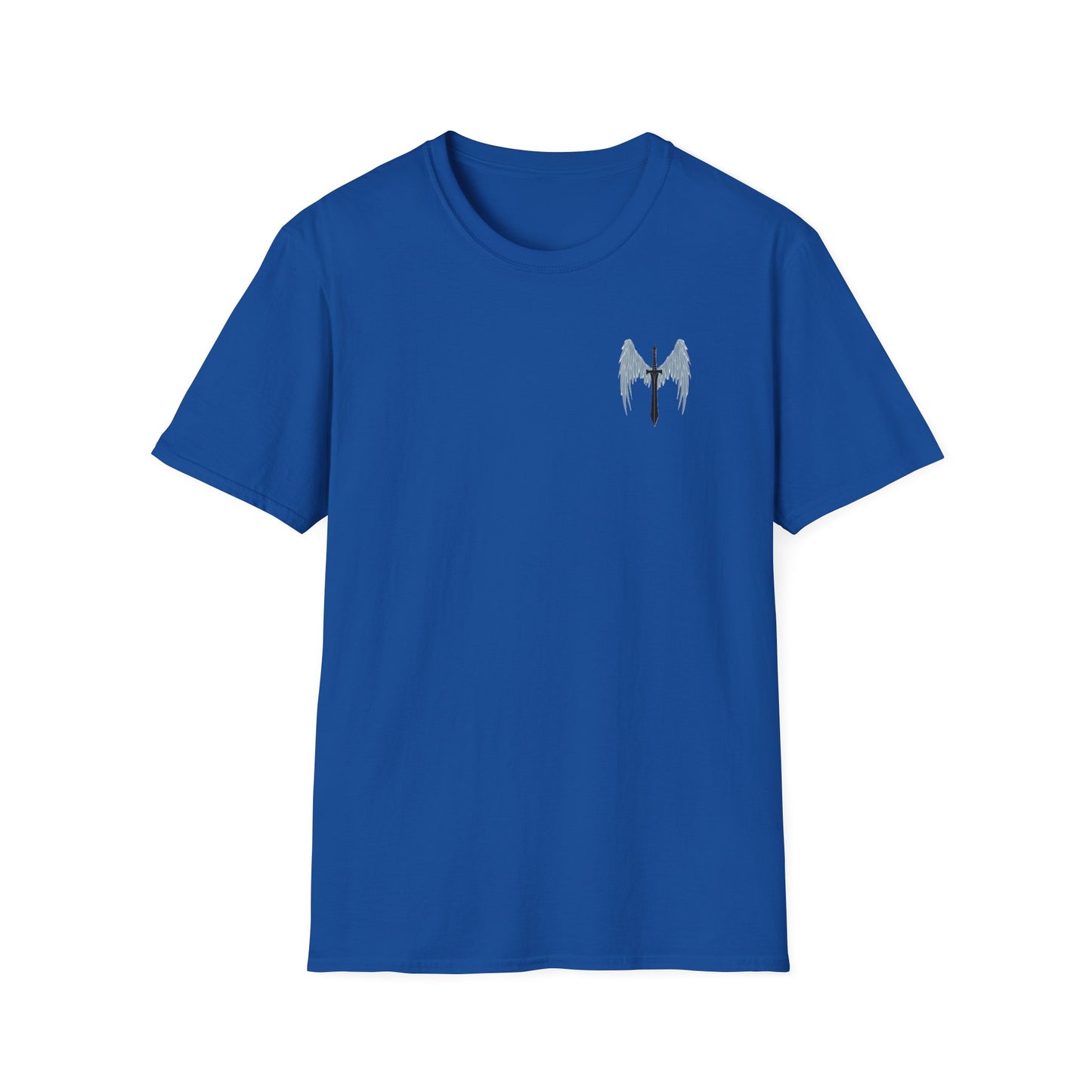 T-Shirt Unisex Softstyle T-Shirt with Inspirational Psalm Design Motivational Tee Christian Apparel Faith-Based Gift Casual Wear