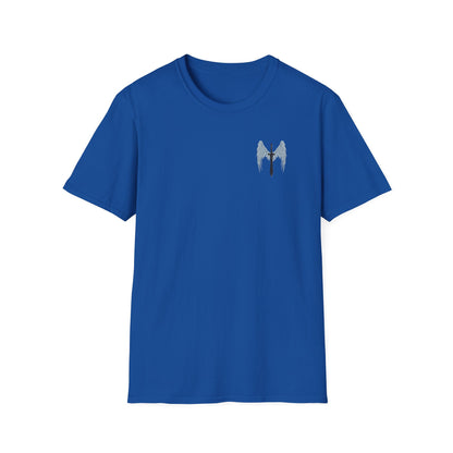 T-Shirt Unisex Softstyle T-Shirt with Inspirational Psalm Design Motivational Tee Christian Apparel Faith-Based Gift Casual Wear