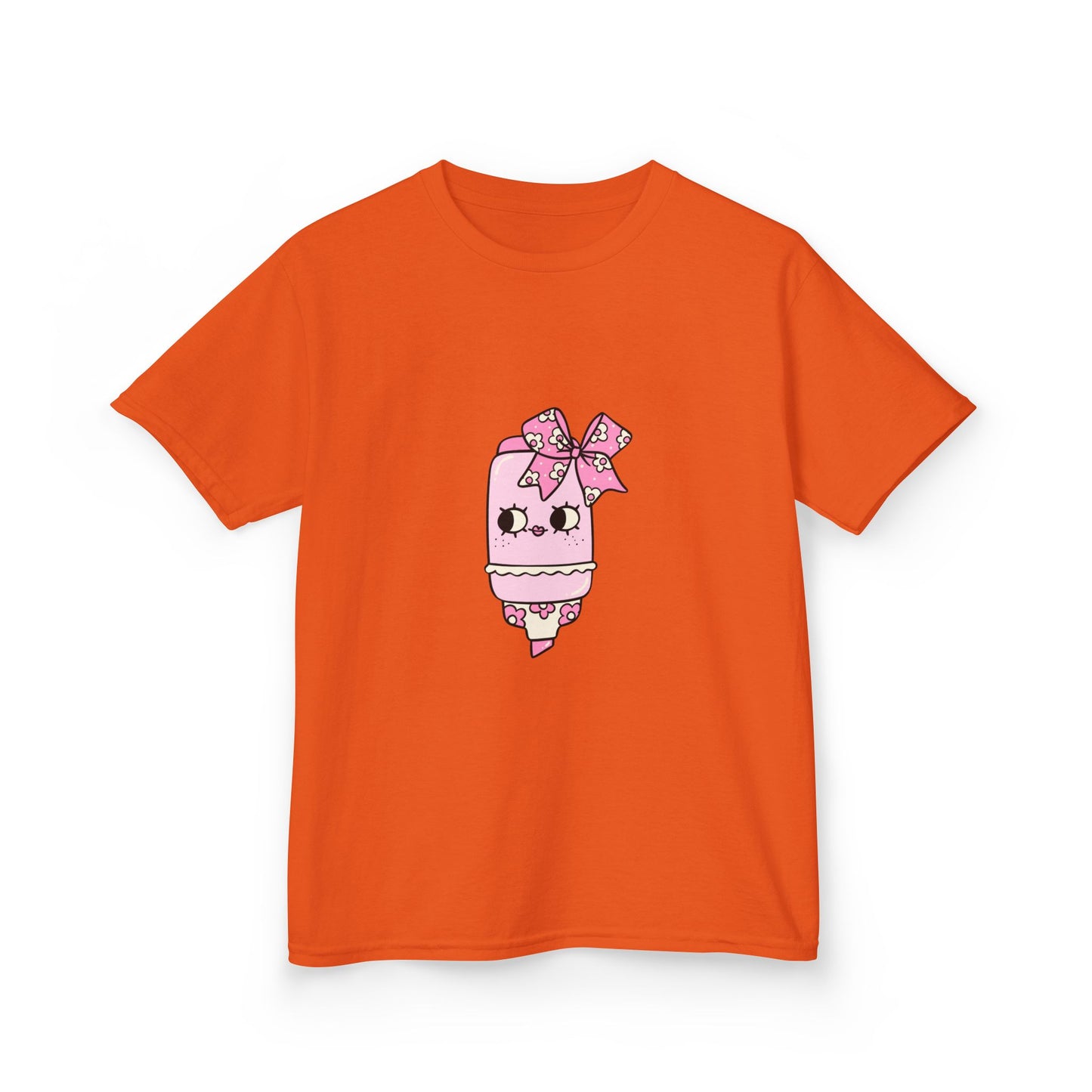 T-Shirt Kids Heavy Cotton™ Tee Fun Graphic Cute School Shirt Everyday Wear Coquette Design