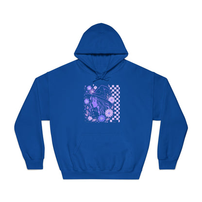 Sweatshirt Whimsical Floral Unisex Hooded Sweatshirt Casual Wear Streetwear Gift for Her Cozy Sweatshirt Spring Fashion Halloween