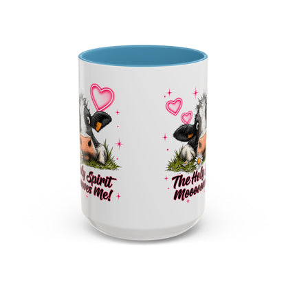 The Holy Spirit Moooves Me Coffee Mug