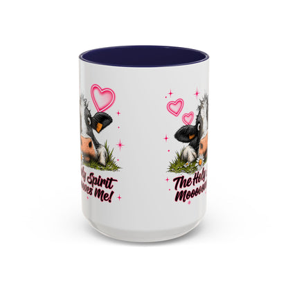 The Holy Spirit Moooves Me Coffee Mug