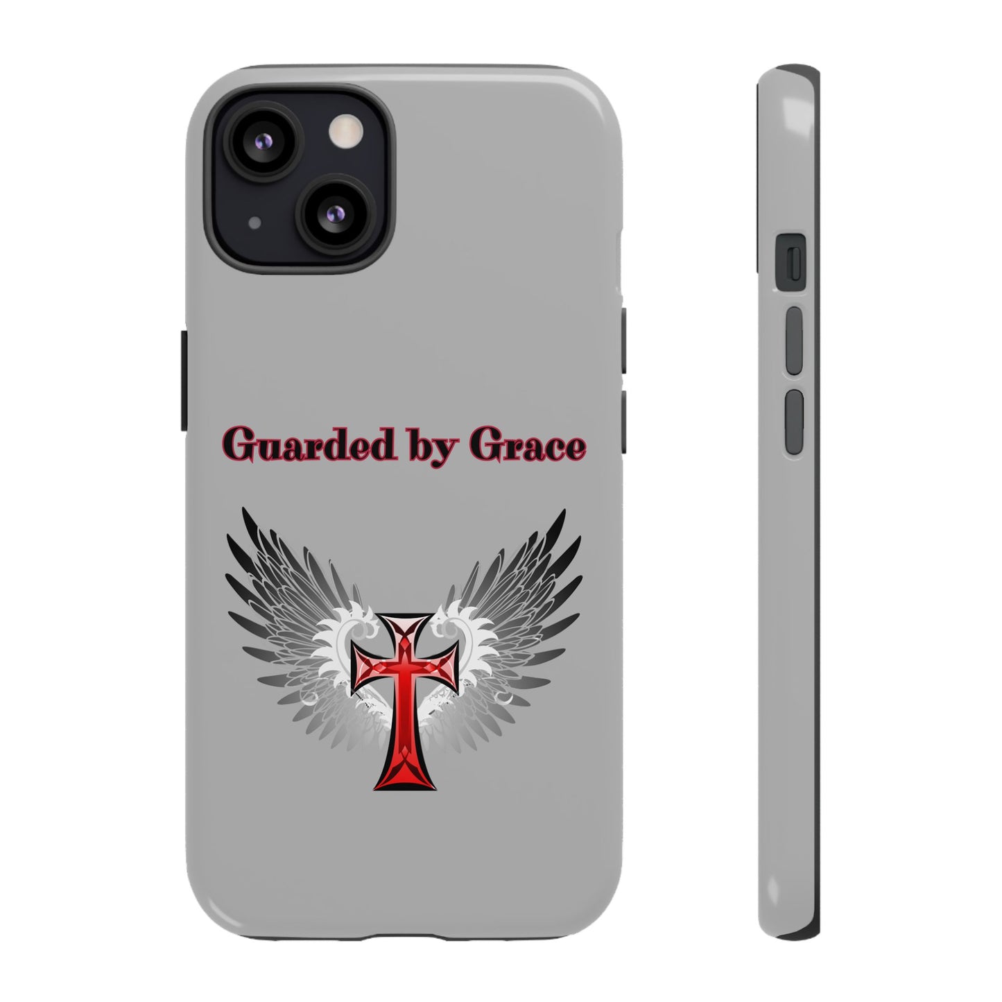 Cell Phone Case with Guardian Angel Design Tough Cases for Protection Spiritual Gifts Unique Accessories Personalized Tech