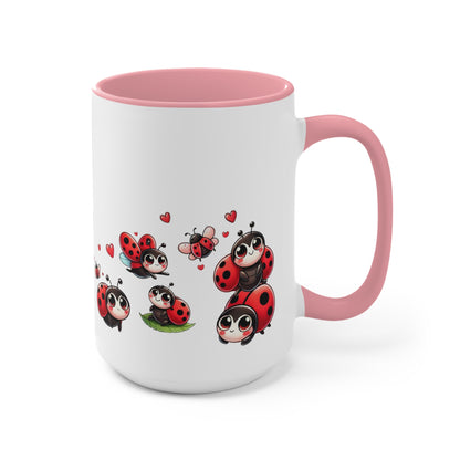 Coffee Mug Cute Ladybug Mom Mug - Perfect Gift for Mother's Day