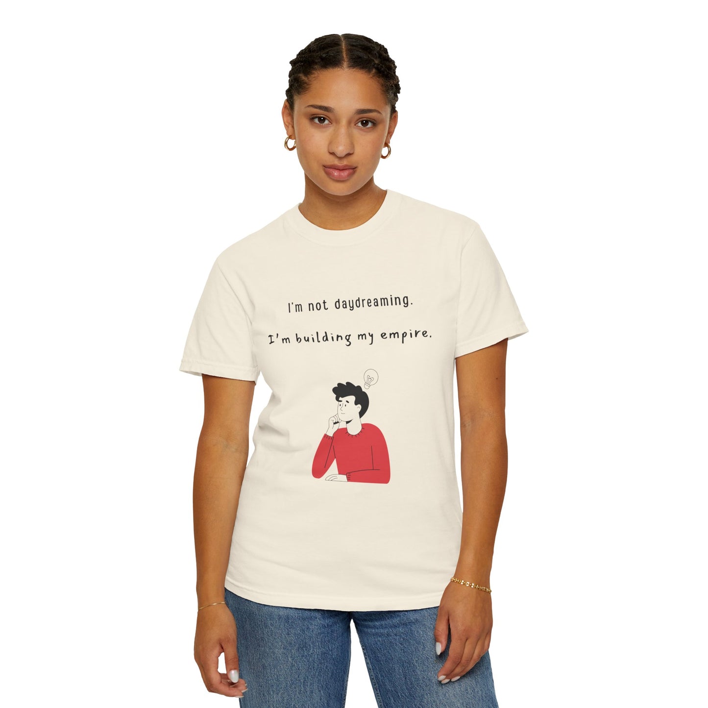 T-Shirt Empowered Entrepreneur T-Shirt Motivational Tee Work from Home Shirt Business Inspiration Apparel Gifts for Entrepreneurs