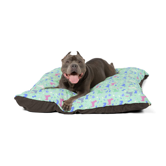 Cozy Dog Bed for Happy Pets | Soft Plush Pet Cushion, Dog Lounge Pillow, Puppy Bed, Pet Accessories, Gift for Dog Lovers