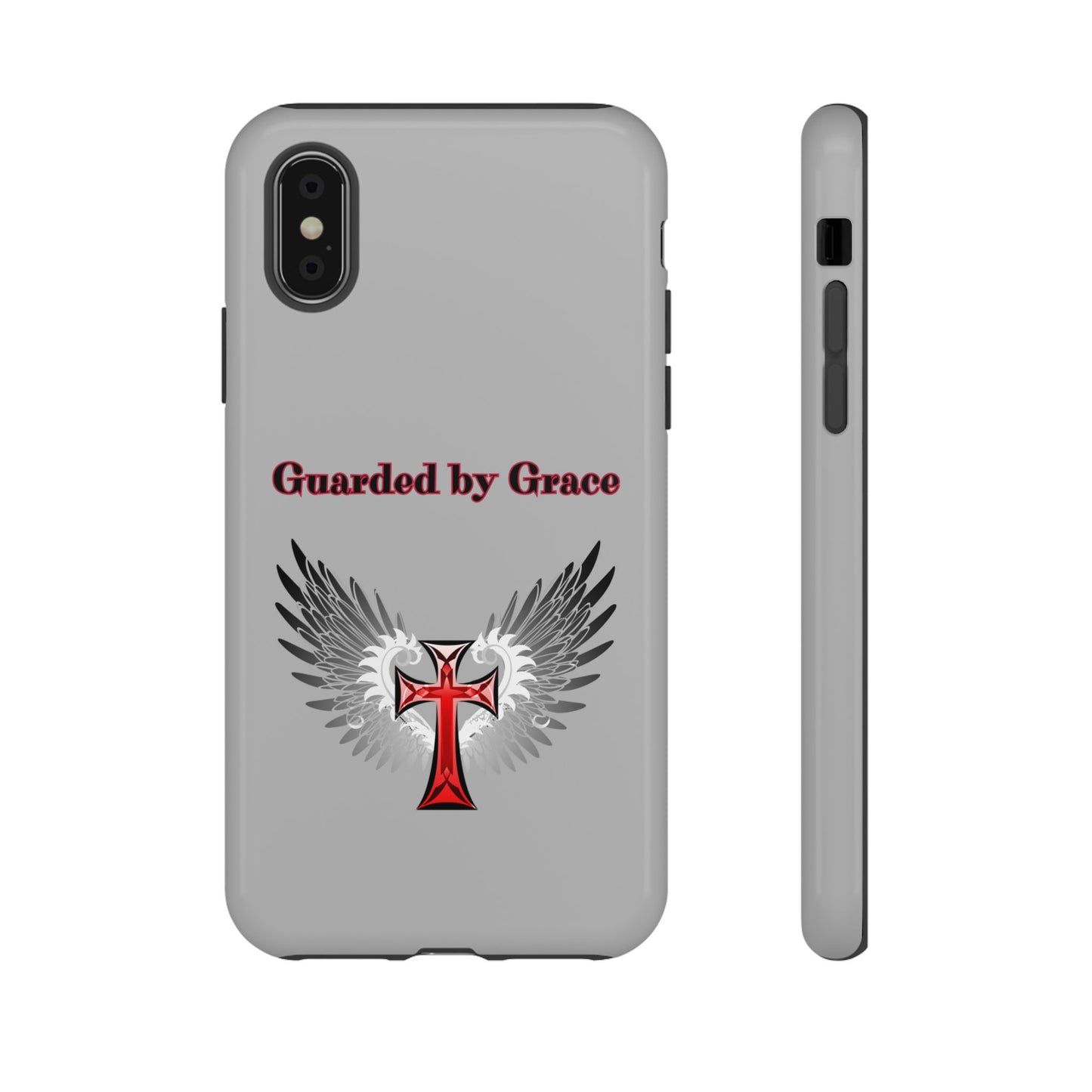 Cell Phone Case with Guardian Angel Design Tough Cases for Protection Spiritual Gifts Unique Accessories Personalized Tech