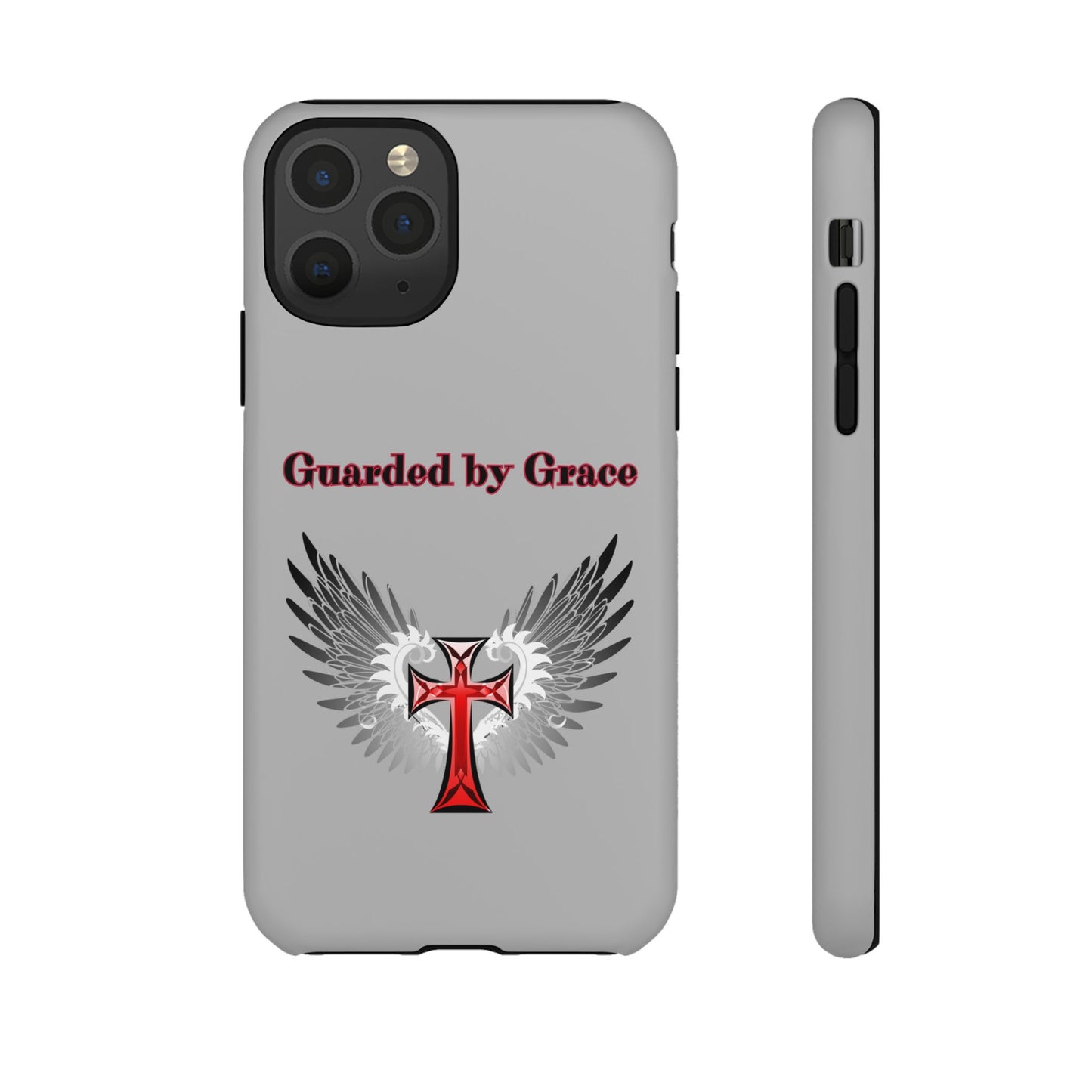 Cell Phone Case with Guardian Angel Design Tough Cases for Protection Spiritual Gifts Unique Accessories Personalized Tech