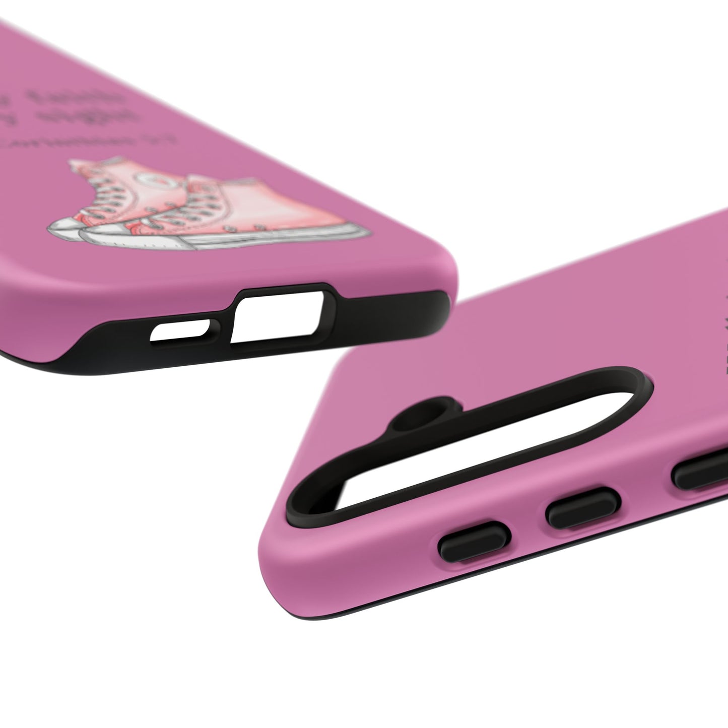 Cellphone Cae Faith-Inspired Phone Case Inspirational Gift Bible Verse Accessory Pink Converse Design Christian Phone Cover