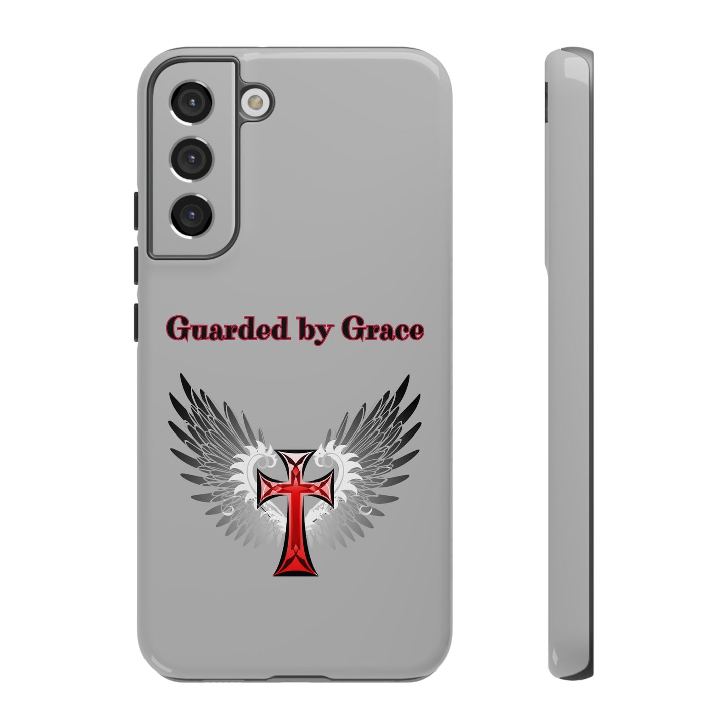 Cell Phone Case with Guardian Angel Design Tough Cases for Protection Spiritual Gifts Unique Accessories Personalized Tech