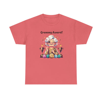 T-Shirt Grammy Award Unisex Heavy Cotton Tee - Celebrate Your Achievements Gift for Grandmothers