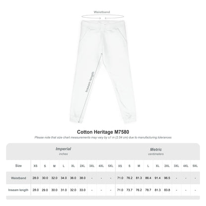 Embroidered Unisex Fleece Sweatpants - Cozy Comfort in Blush Pink