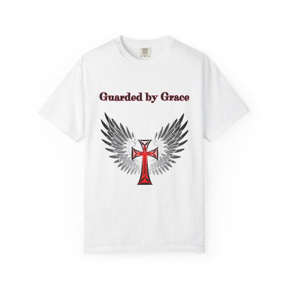 T-Shirt Guarded by Grace Unisex T-Shirt with Wings Design Christian Apparel Unique Gift Faith-based Fashion Inspirational SpiritualTee