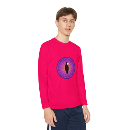 T-Shirt Youth Long Sleeve Monster-Inspired Tee Fun Shirt for Kids Perfect for Halloween Costume Wear Everyday Comfort Cool Graphic T