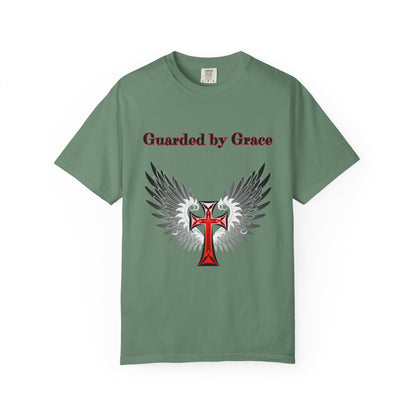 T-Shirt Guarded by Grace Unisex T-Shirt with Wings Design Christian Apparel Unique Gift Faith-based Fashion Inspirational SpiritualTee