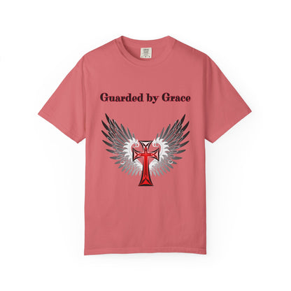 T-Shirt Guarded by Grace Unisex T-Shirt with Wings Design Christian Apparel Unique Gift Faith-based Fashion Inspirational SpiritualTee