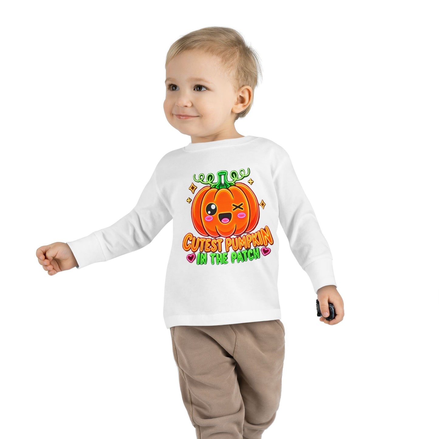 Cutest Pumpkin in the Patch Toddler Long Sleeve Tee