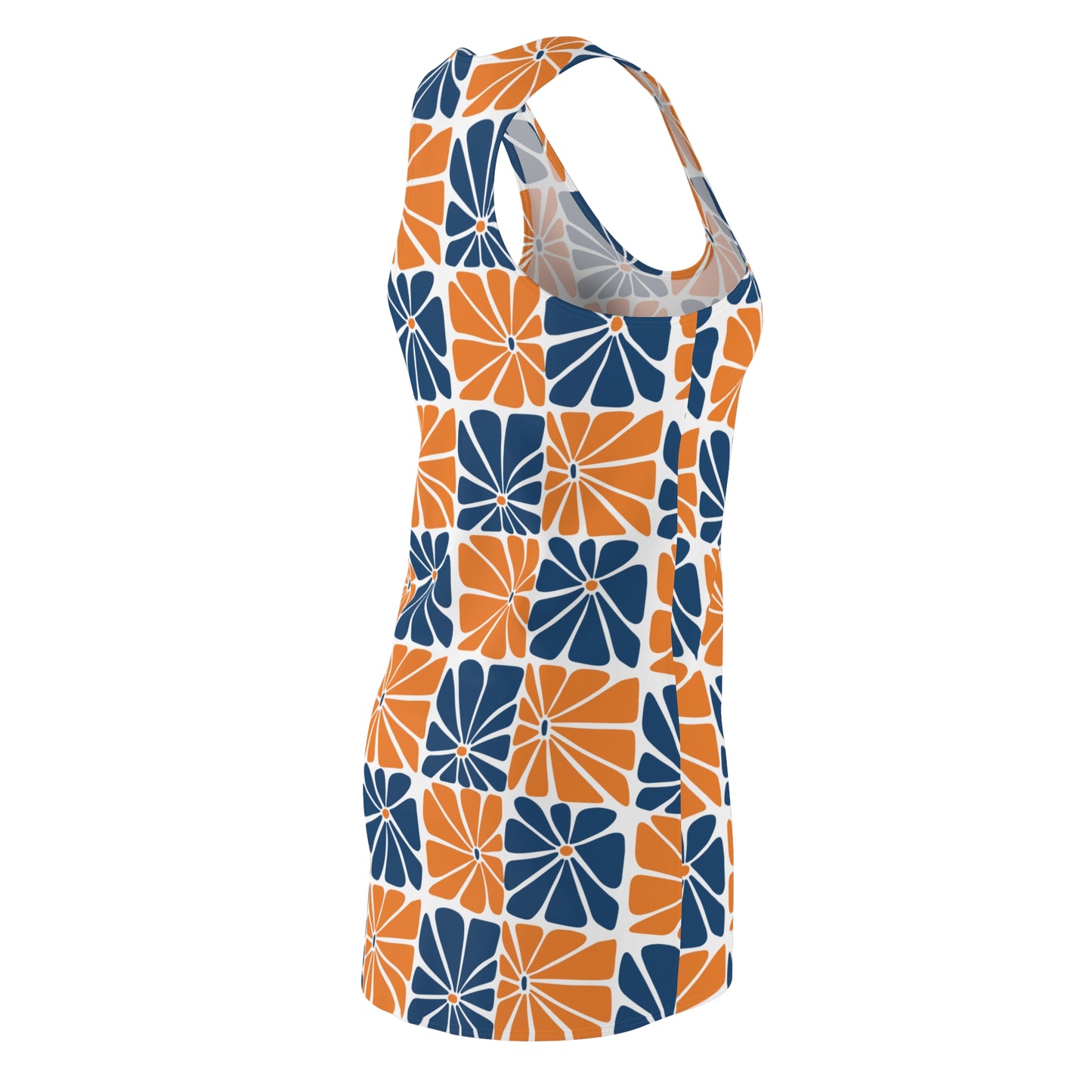 Dress Floral Patterned Racerback Dress Casual Summer Wear Beach Dress Party Outfit Trending Summer Fashion Gift for Her