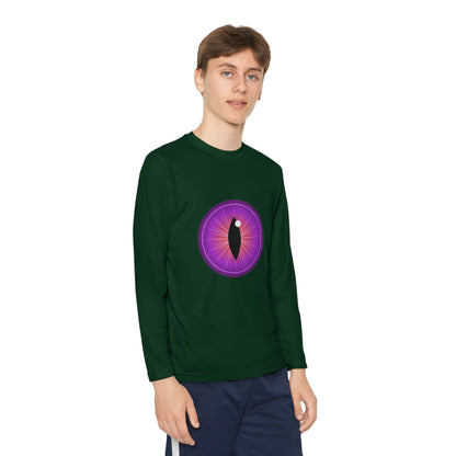 T-Shirt Youth Long Sleeve Monster-Inspired Tee Fun Shirt for Kids Perfect for Halloween Costume Wear Everyday Comfort Cool Graphic T
