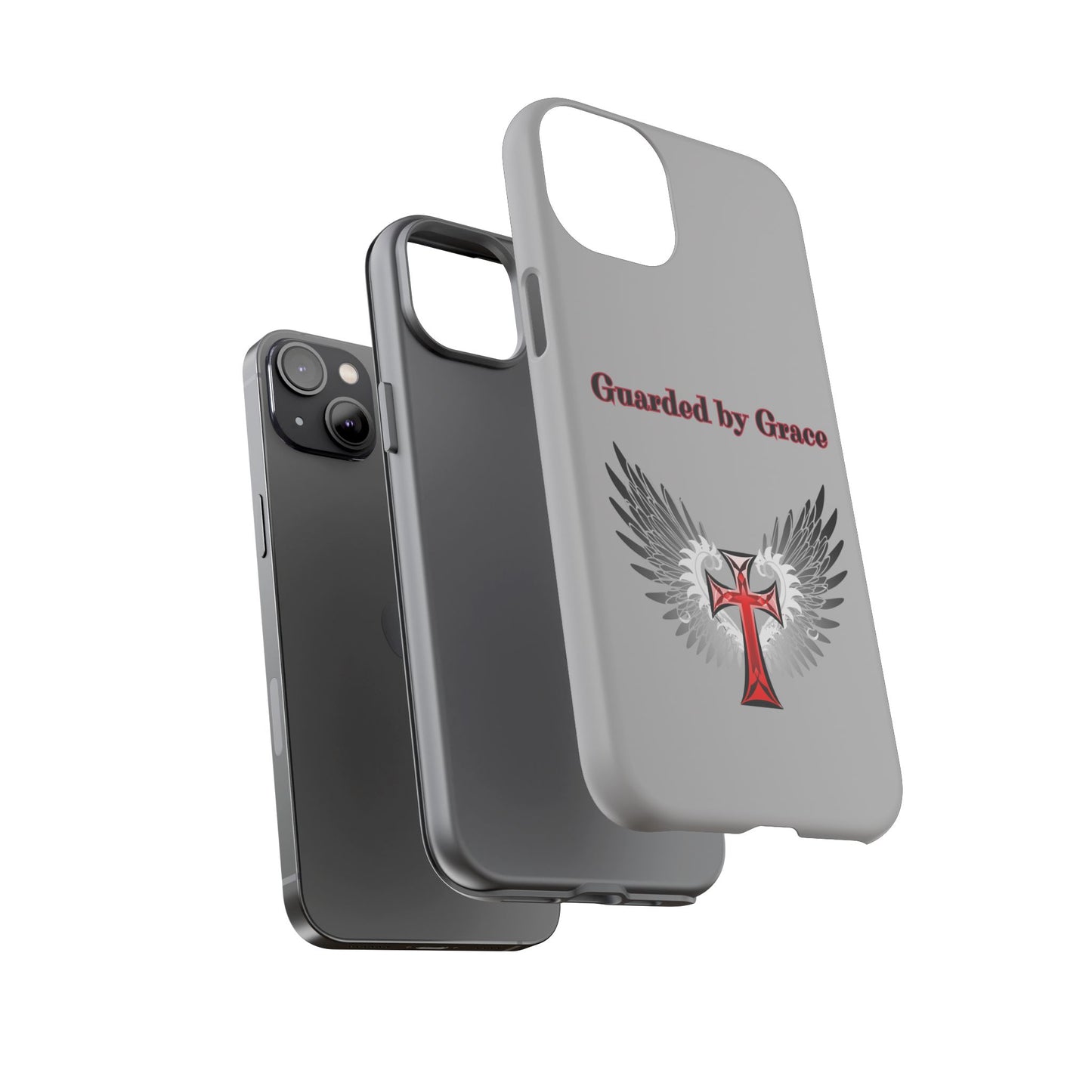 Cell Phone Case with Guardian Angel Design Tough Cases for Protection Spiritual Gifts Unique Accessories Personalized Tech