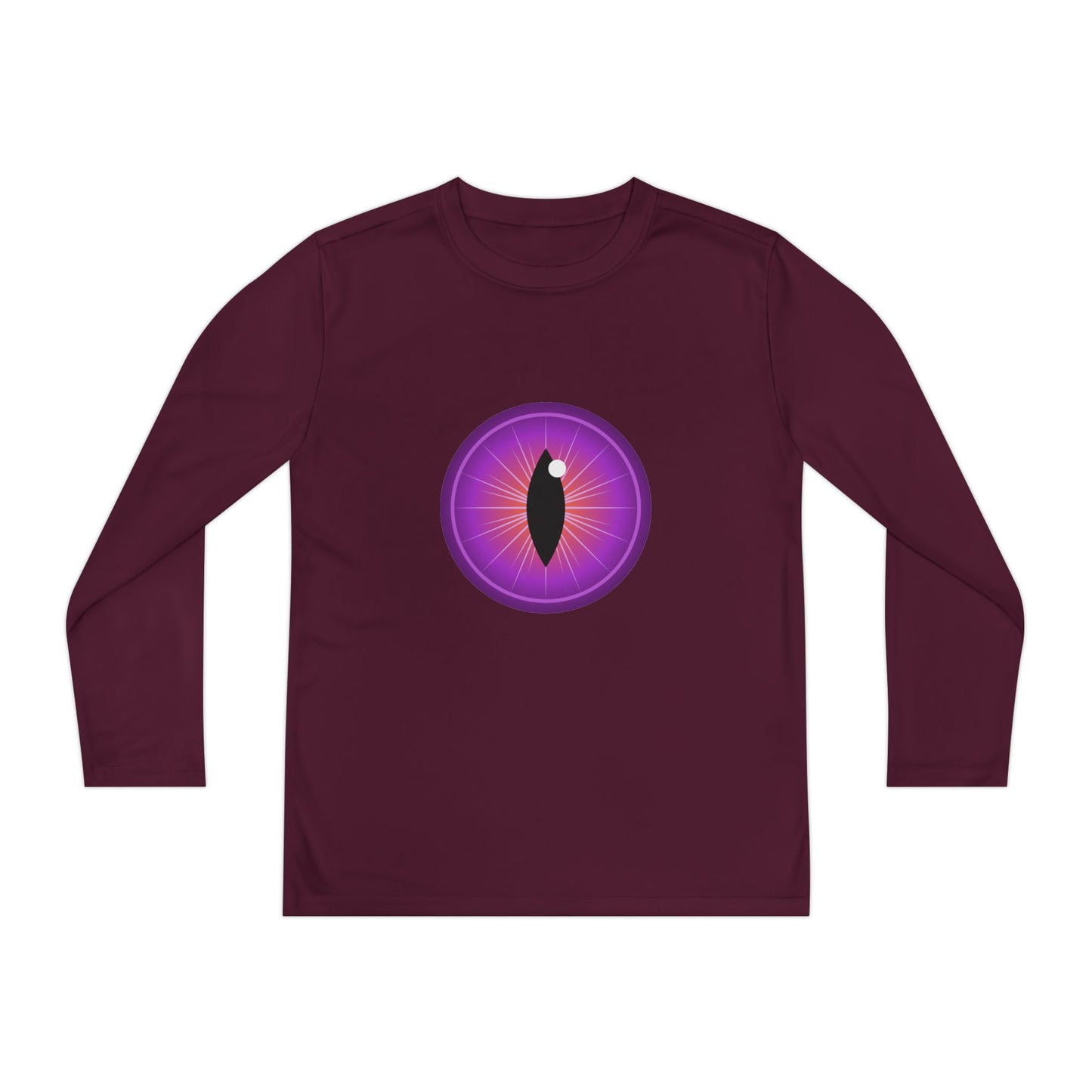 T-Shirt Youth Long Sleeve Monster-Inspired Tee Fun Shirt for Kids Perfect for Halloween Costume Wear Everyday Comfort Cool Graphic T