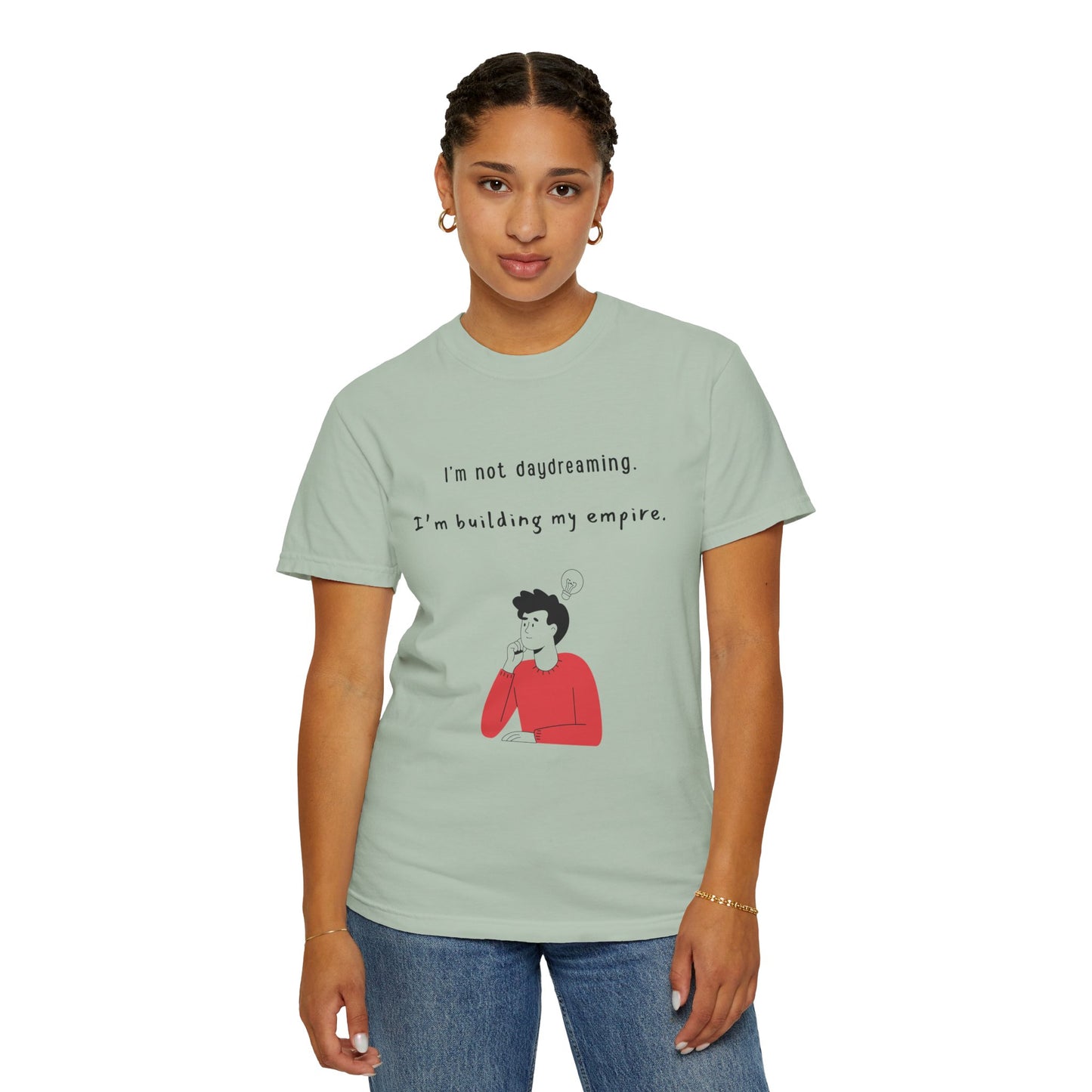 T-Shirt Empowered Entrepreneur T-Shirt Motivational Tee Work from Home Shirt Business Inspiration Apparel Gifts for Entrepreneurs