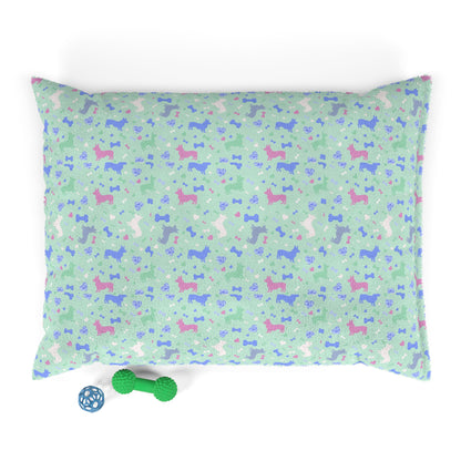 Cozy Dog Bed for Happy Pets | Soft Plush Pet Cushion, Dog Lounge Pillow, Puppy Bed, Pet Accessories, Gift for Dog Lovers