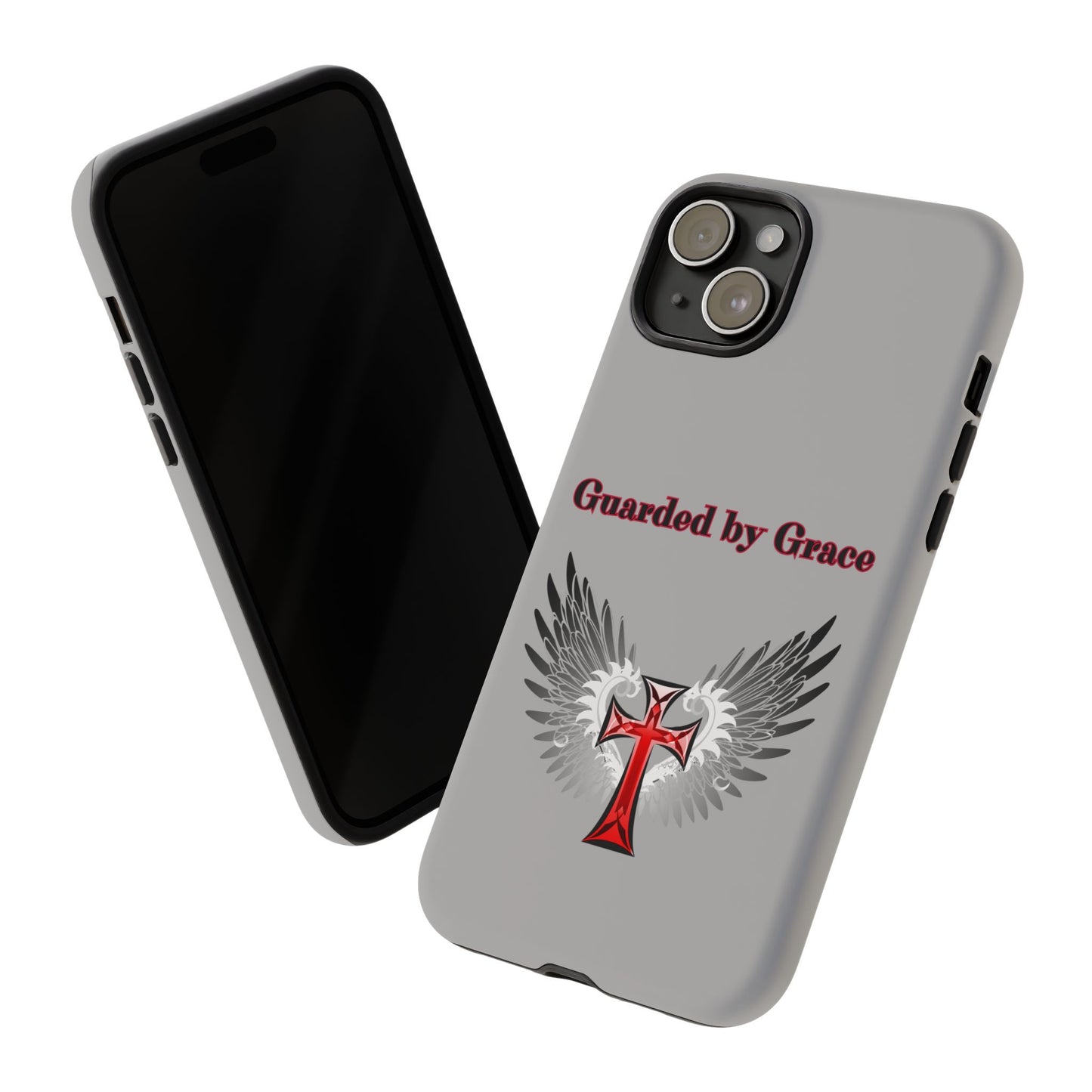 Cell Phone Case with Guardian Angel Design Tough Cases for Protection Spiritual Gifts Unique Accessories Personalized Tech