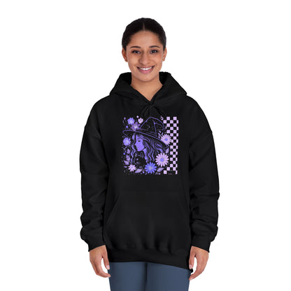 Sweatshirt Whimsical Floral Unisex Hooded Sweatshirt Casual Wear Streetwear Gift for Her Cozy Sweatshirt Spring Fashion Halloween