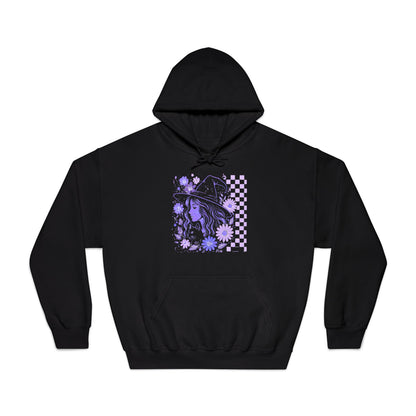 Sweatshirt Whimsical Floral Unisex Hooded Sweatshirt Casual Wear Streetwear Gift for Her Cozy Sweatshirt Spring Fashion Halloween