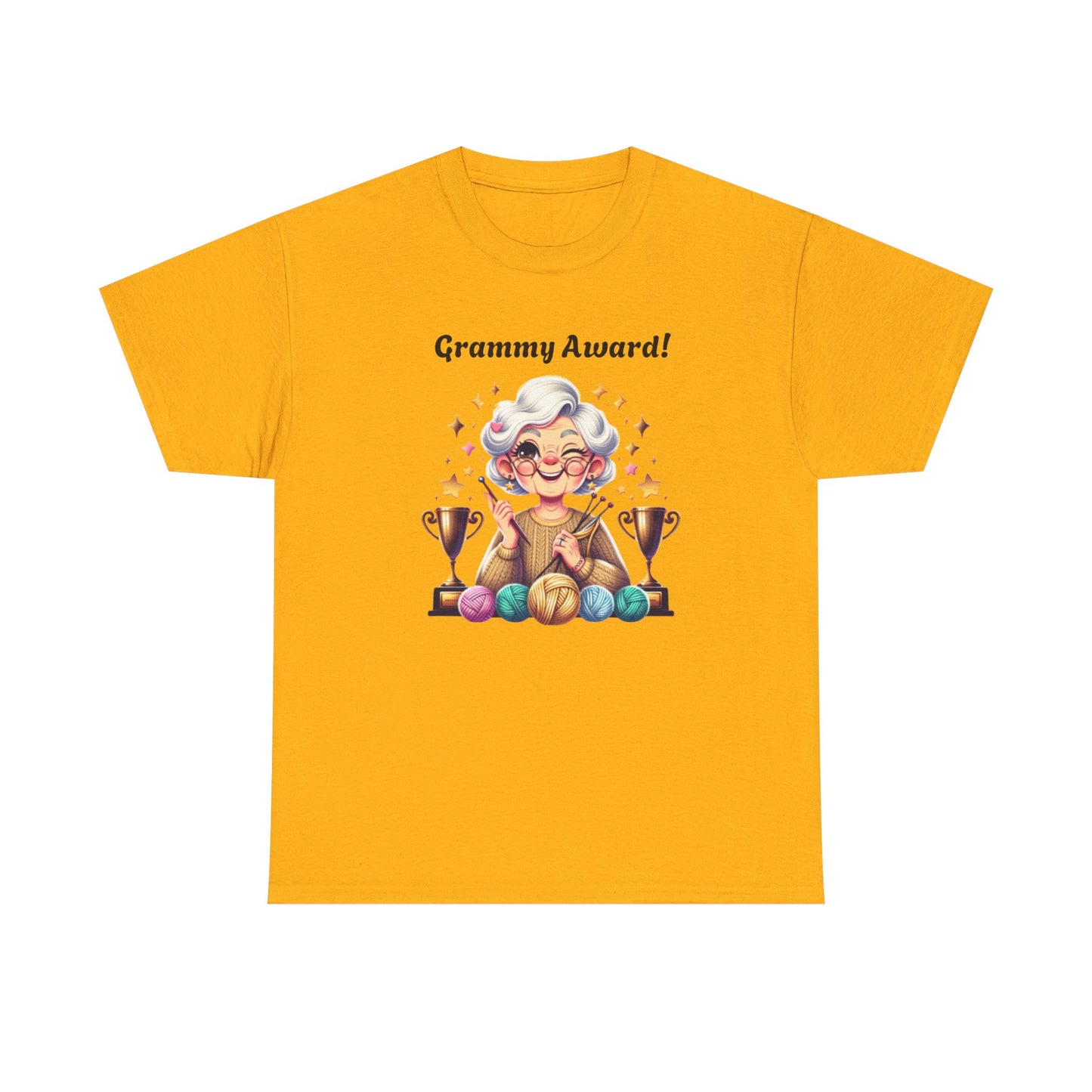 T-Shirt Grammy Award Unisex Heavy Cotton Tee - Celebrate Your Achievements Gift for Grandmothers