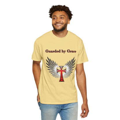 T-Shirt Guarded by Grace Unisex T-Shirt with Wings Design Christian Apparel Unique Gift Faith-based Fashion Inspirational SpiritualTee