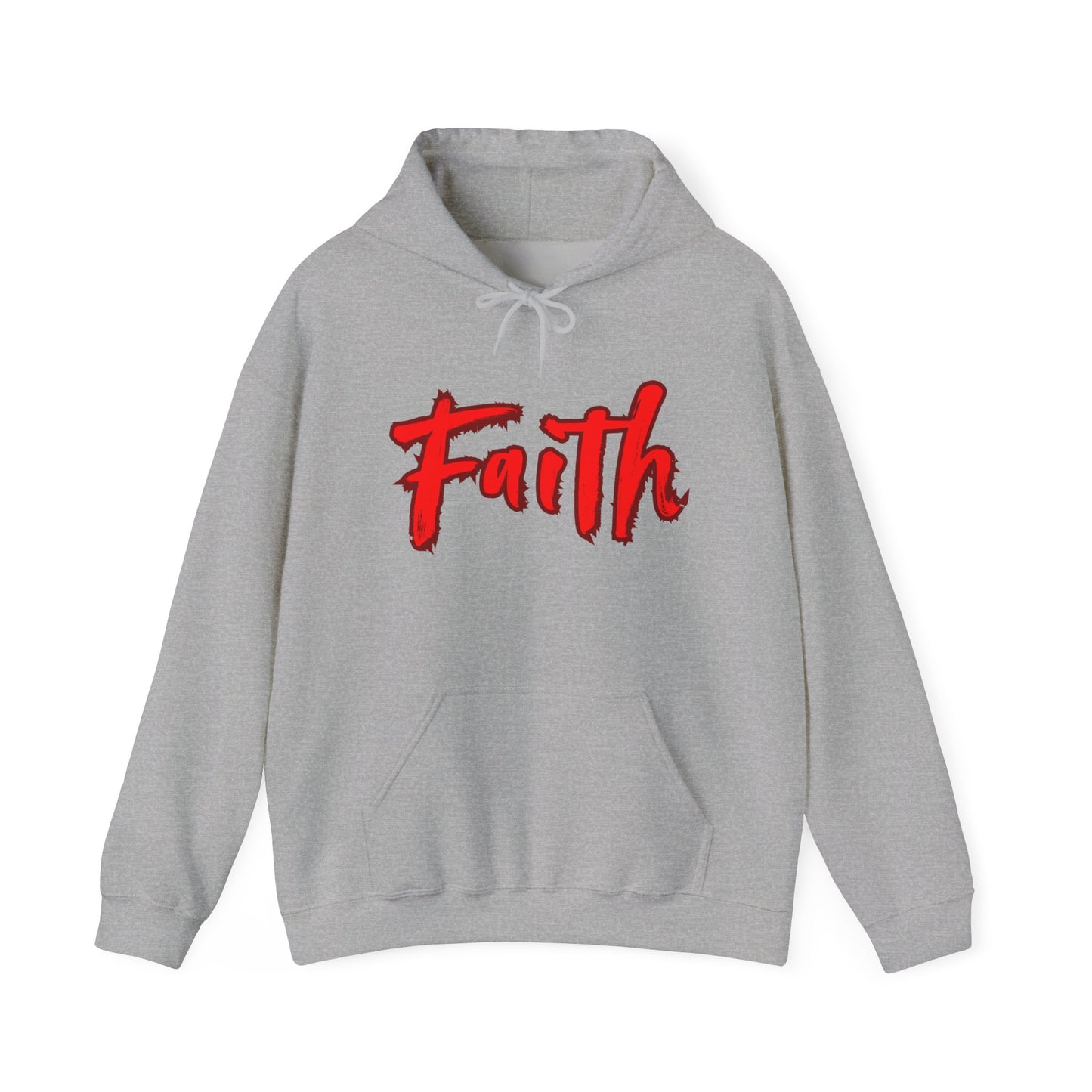 Sweatshirt Faith & Love Heavy Blend Hoodie Unisex Sweatshirt for Inspiration and Comfort Christian Religious Gift
