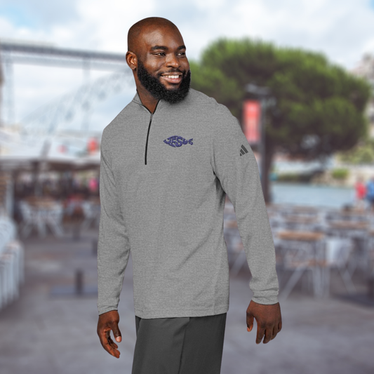 Sweatshirt Adidas® Quarter-Zip Pullover with Embroidery Stylish Activewear Ideal for Sports & Casual Outings Perfect Gift for Fitness