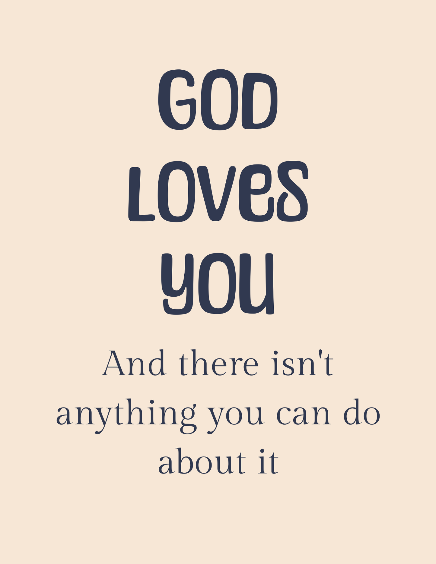 Christian Poster Wall Art Inspirational Faith Scripture Print Spiritual Religious Quote God Loves Home Decor Bedroom Wall Spiritual
